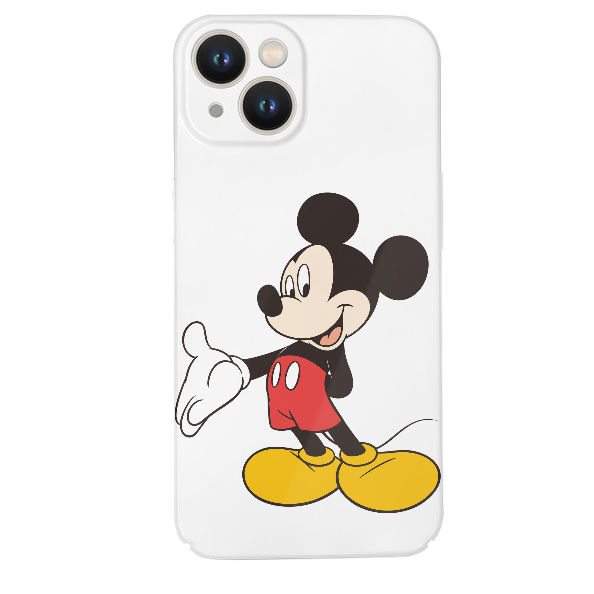 （画像用） ミッキーマウス Mickey Mouse 【iPhone 14シリーズ対応】ハードケース